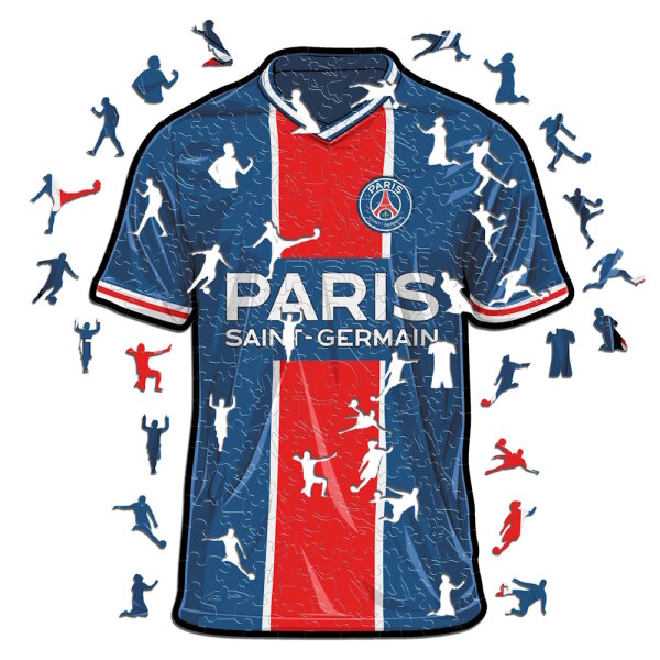 PSG FC - Jersey - Wooden Puzzle