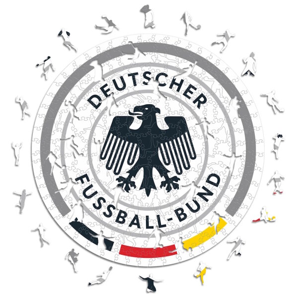 Deutscher Fussball-Bund (DFB) - Logo - Holz Puzzle