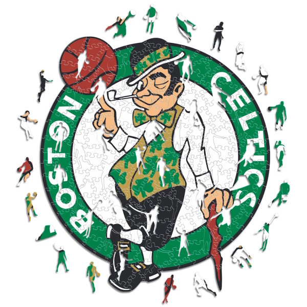 NBA - Boston CelticsWooden Puzzle Size S (150 pieces)
