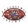NFL - Baltimore Ravens&ndash; Football avec Logo  - Puzzle en bois Taille S (150 Pi&egrave;ces)