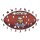NFL - Minnesota Vikings&ndash; Football avec Logo  - Puzzle en bois Taille S (150 Pi&egrave;ces)