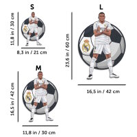 Kylian Mbapp&eacute; - Real Madrid - Puzzles en bois