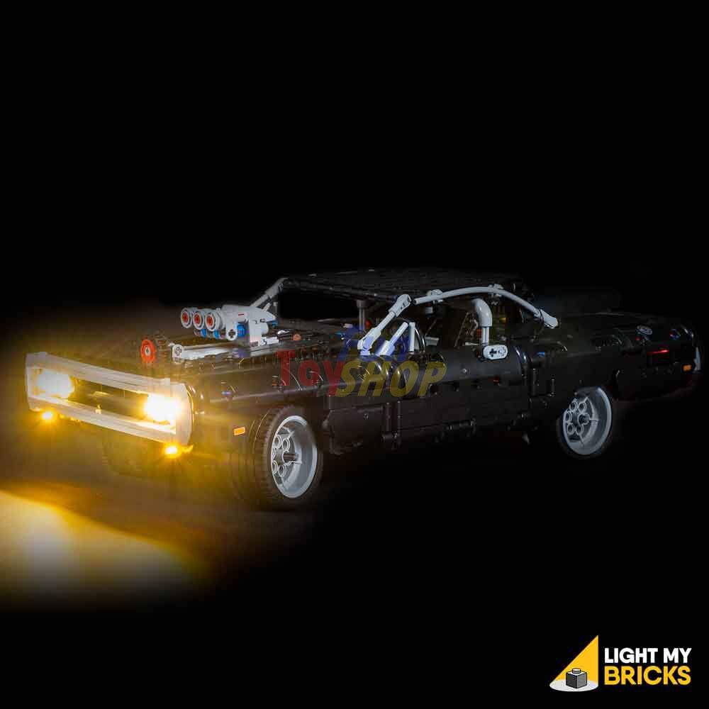 LED Light Beleuchtung Set Für LEGO Technic 42111 Doms Für Dodge Charger Car DE 