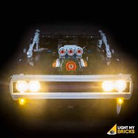 LED Beleuchtungs-Set für LEGO® 42111 Doms Dodge...