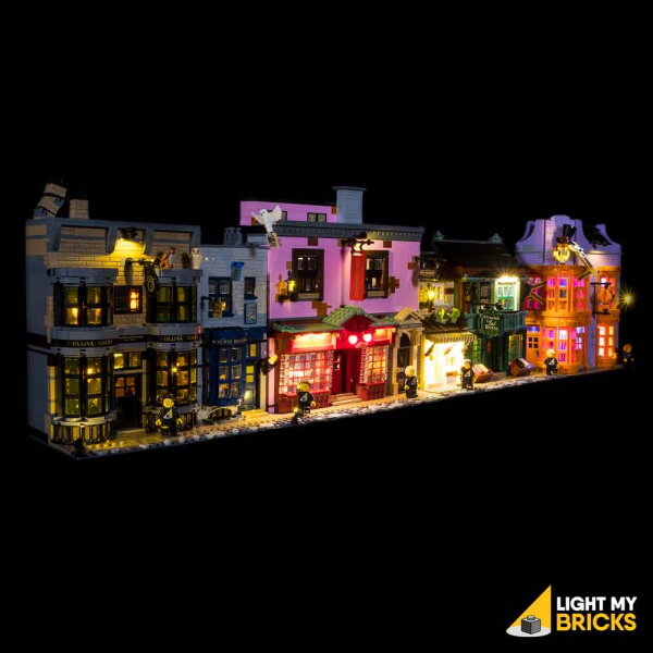 LED Beleuchtungs-Set für LEGO® 75978 Harry Potter Winkelgasse