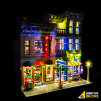 LED Beleuchtungs-Set für LEGO® 10246 Detektiv-Büro