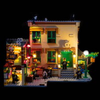 Kit di illuminazione a LED per LEGO® 21324 IDEAS 123 Sesam Street