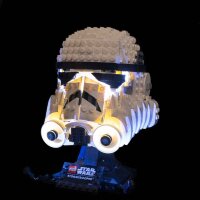 Kit di luci per il set LEGO®  75276 Star Wars Casco di Stormtrooper