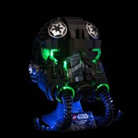 LED Beleuchtungs-Set für LEGO® 75274 Star Wars TIE Fighter Helm Helm