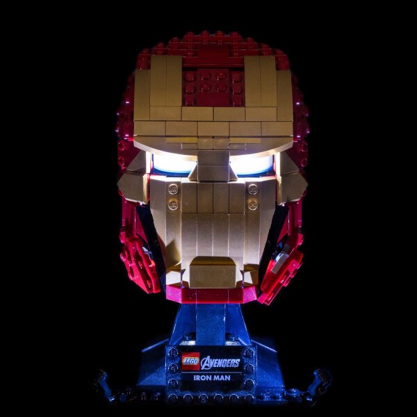 Les ensembles déclairage LEGO® 76165 Marvel Cacque de Iron Man