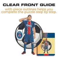 Achraf Hakimi - PSG Puzzle en bois