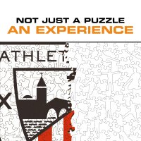 Athletic Club Bilbao - Logo Puzzle en bois