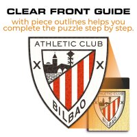 Athletic Club Bilbao - Logo Puzzle en bois