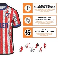 Atletico Madrid - Jersey  Puzzle en bois
