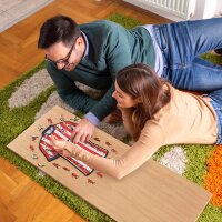 Atletico Madrid - Jersey  Puzzle en bois