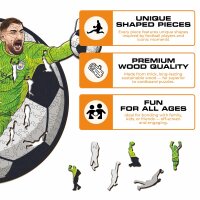 Gianluigi Donnarumma - Manchester City - Holz Puzzle