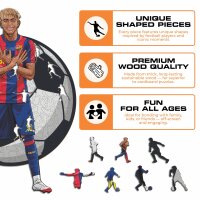 Lamine Yamal New - PC Barcelona Puzzle in Legno