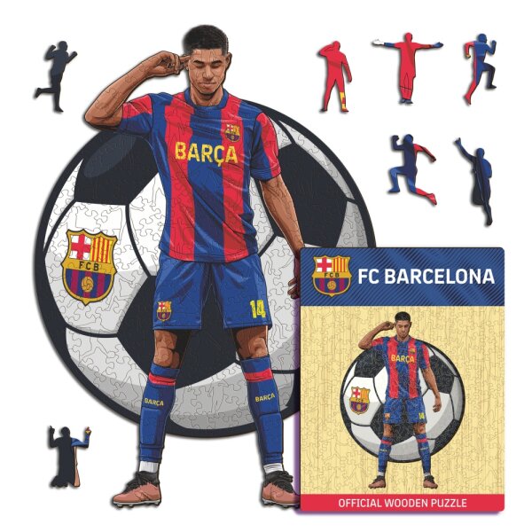 Marcus Rashford - FC Barcelona Puzzle in Legno