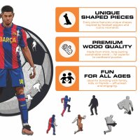 Marcus Rashford - FC Barcelona Puzzle in Legno