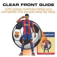 Marcus Rashford - FC Barcelona Puzzle in Legno