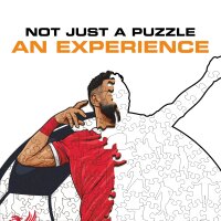 Mohamed Salah New - Liverpool FC Puzzle en bois