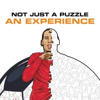 Virgil Van Dijk - Liverpool FC - Holz Puzzle
