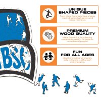 Herta BSC - Drapeau Puzzle en bois