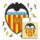 Valencia C.F. - Logo Puzzle en bois