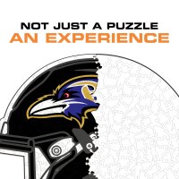 NFL - Baltimore Ravens - Helm - Holz Puzzle
