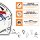 NFL - Buffalo Bills - Helmet - Wooden Puzzle
