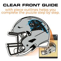 NFL - Carolina Panthers - Helm - Holz Puzzle