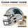 NFL - Carolina Panthers - Helm - Holz Puzzle