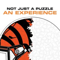 NFL - Chincinnati Bengals - Helm - Holz Puzzle