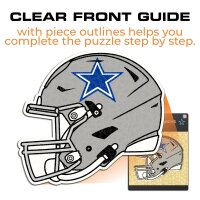 NFL - Dallas Conwboys - Helm - Holz Puzzle
