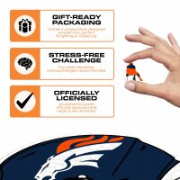 NFL - Denver Broncos - Helm - Holz Puzzle