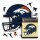 NFL - Denver Broncos - Helm - Holz Puzzle