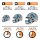 NFL - Detroit Lions - Helm - Holz Puzzle
