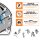 NFL - Detroit Lions - Helm - Holz Puzzle
