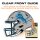 NFL - Detroit Lions - Helm - Holz Puzzle