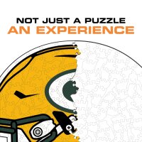 NFL - Green Bay Packers - Helm - Holz Puzzle