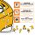NFL - Green Bay Packers - Helm - Holz Puzzle