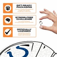 NFL - Indianapolis Colts - Helmet - Wooden Puzzle
