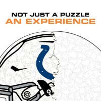 NFL - Indianapolis Colts - Helmet - Wooden Puzzle