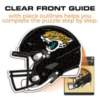 NFL - Jacksonville Jaguars - Casque - Puzzle en bois