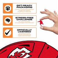 NFL - Kansas City Chiefs - Helm - Holz Puzzle
