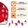 NFL - Kansas City Chiefs - Helm - Holz Puzzle