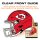 NFL - Kansas City Chiefs - Helm - Holz Puzzle