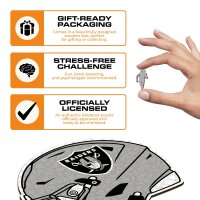 NFL - Las Vegas Riders - Helm - Holz Puzzle