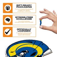 NFL - Los Angeles Rams - Helm - Holz Puzzle