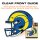 NFL - Los Angeles Rams - Helm - Holz Puzzle